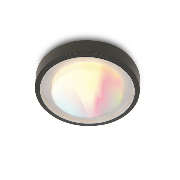 Lutec 6335142118 LED vonkajšie stropné a nástenné lampa Origo 1x16W | RGB | 2700-6500K | IP54 - inteligentný, stmievateľná a farebná