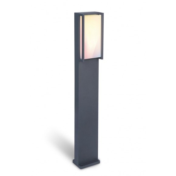 Lutec 7193002118 LED vonkajšie stojaca lampa Qubo 1x16W | RGB | 2700-6500K | IP54 - inteligentný, stmievateľná a farebná