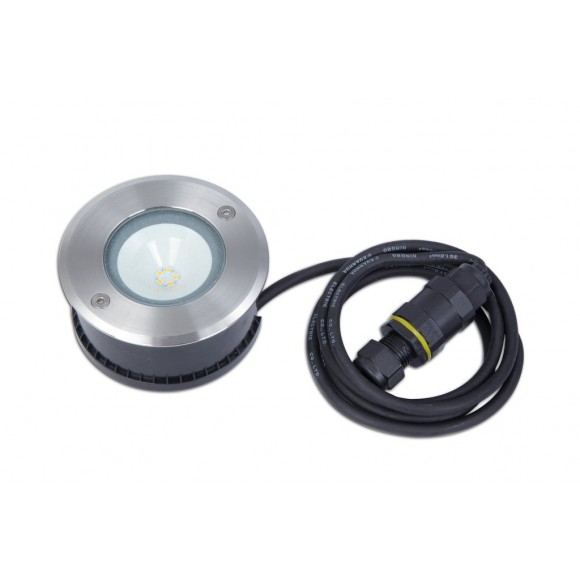 Lutec 7704212012 LED zápustné svetlo do zeme Cydops 1x8W | 4000K | IP67