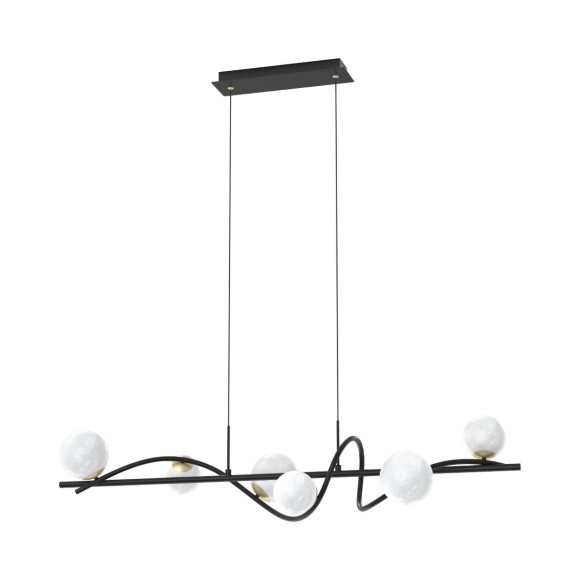 Zuma Line 003064-028404 závesné stropné svietidlo NISYRO G9