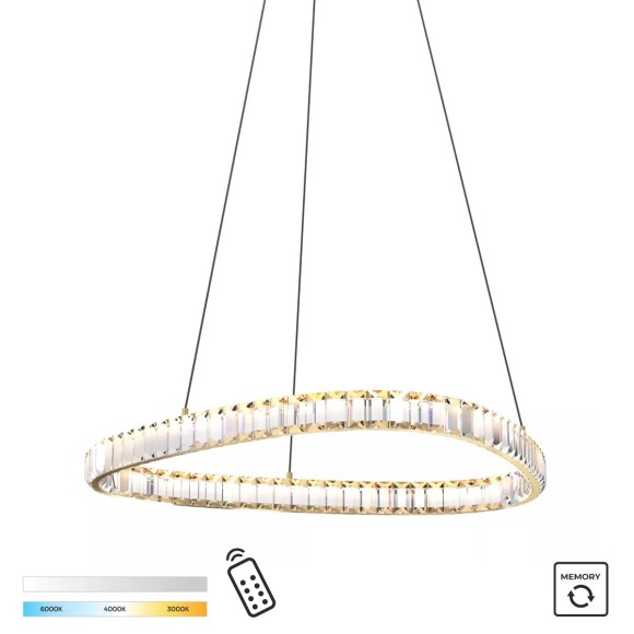 Zuma Line 003064-028413 LED závesné stropné svietidlo ATHESA integrovaný LED zdroj