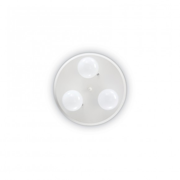 stropné svietidlo Ideal Lux Globo PL3 3x60W E27 - biela