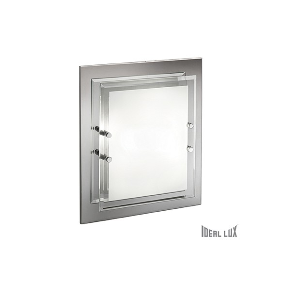 nástenné svietidlo Ideal lux ALASKA 3X60W E27 - šedá