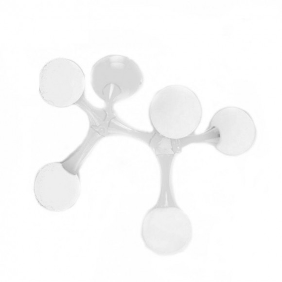 Ideal Lux 149615 prisadené stropné svietidlo Nodino 5x15W | G9 - biele