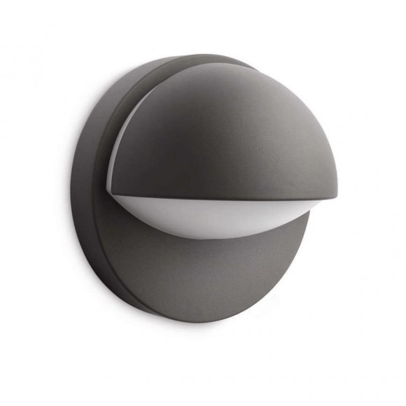 Philips 16245/93/16 vonkajšie nástenné svietidlo June 1x 42W | E27 | IP44 - antracit