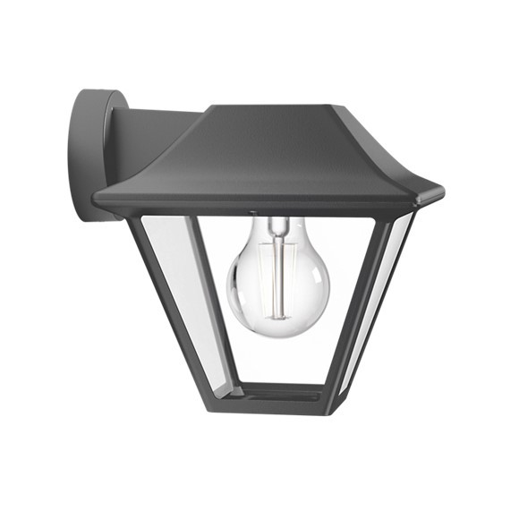 Philips 8719514417571 vonkajšia nástenna lampa Alpenglow 1xE27 | 2700K | IP44 - antracit