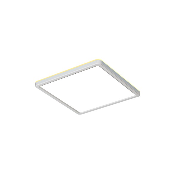 Italux PLF-39573-230S-22W-WH LED prisadené stropné svietidlo Aleria | 22W integrovaný LED zdroj | 2200lm | 2800+4000+6000K