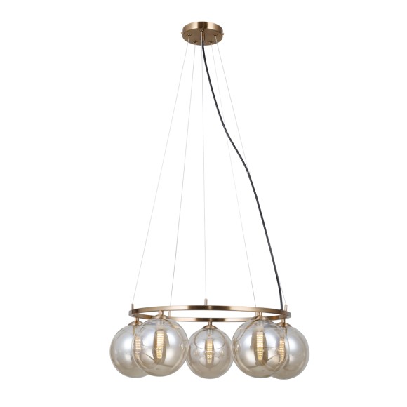 Italux PND-1098-5R-HB závesné stropné svietidlo Molite G9