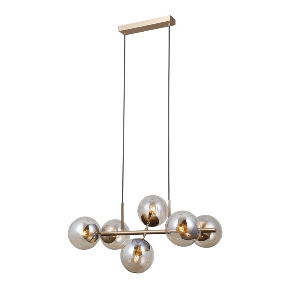 Italux PND-1098-6-HB závesné stropné svietidlo Molite E14