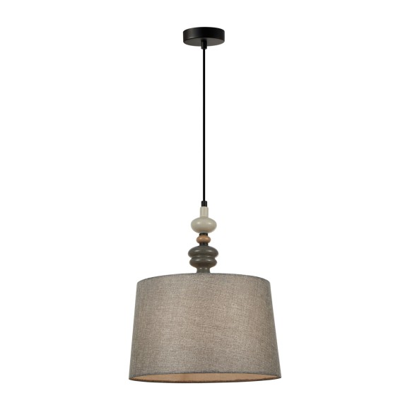 Italux PND-22374B-BK závesné stropné svietidlo Nerom E27