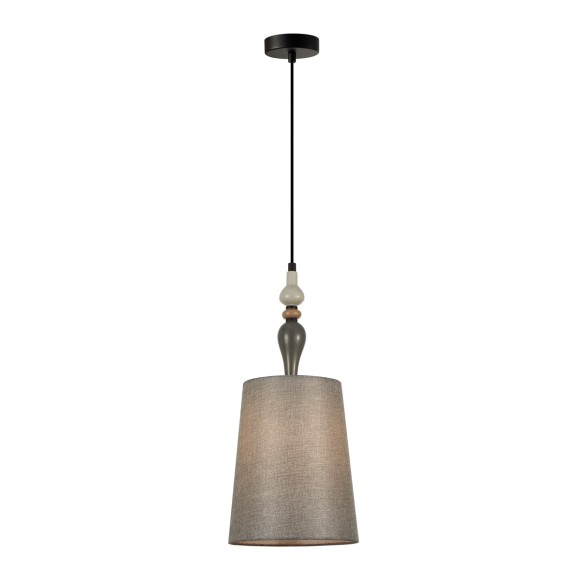 Italux PND-22374C-BK závesné stropné svietidlo Nerom E27
