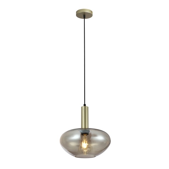 Italux PND-23541A-1-GD-CH závesné stropné svietidlo Gater E27