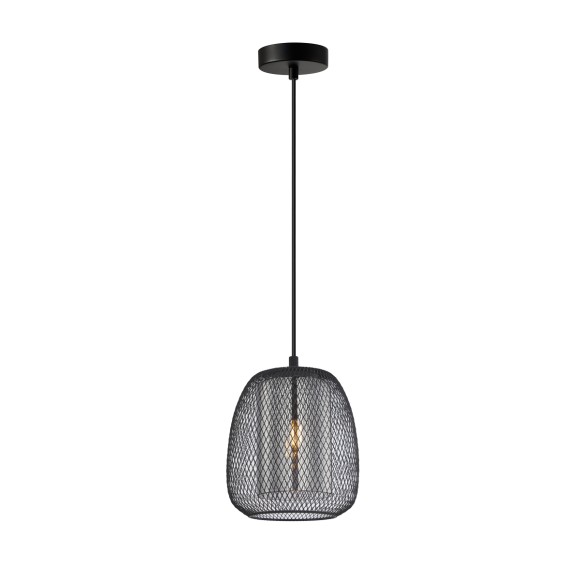 Italux PND-28612-BK-SG závesné stropné svietidlo Amiria E27
