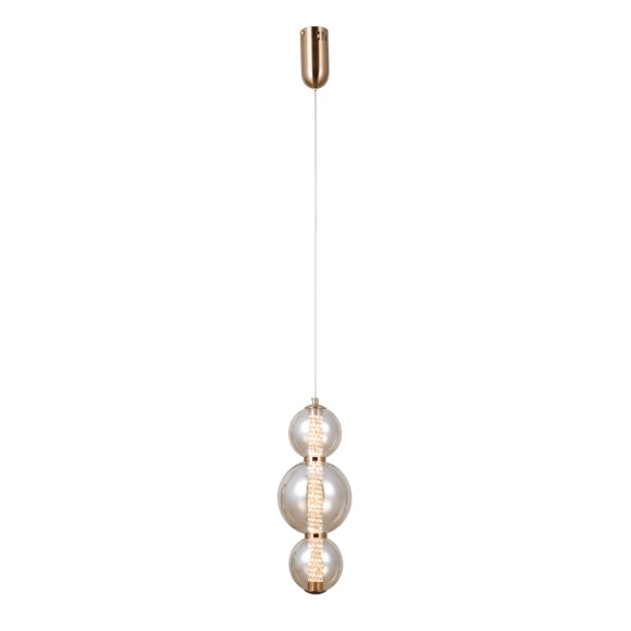 Italux PND-34359-3V-HBR-AMB LED závesné stropné svietidlo Butero | 12W LED | 1095lm | 3000K