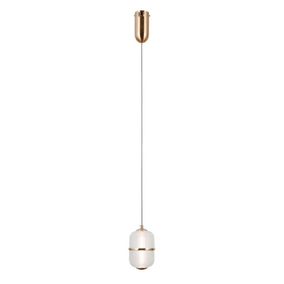 Italux PND-34375-1-HBR LED závesné stropné svietidlo Alani | 6W LED | 588lm | 3000K