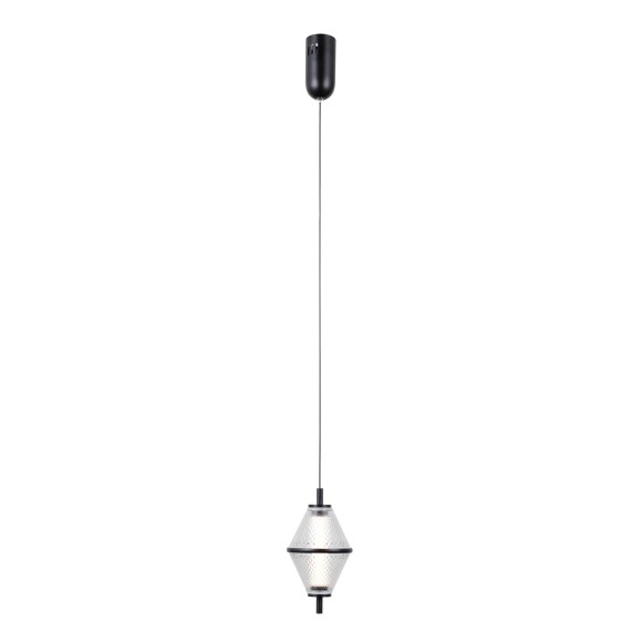Italux PND-34395-1-BK LED závesné stropné svietidlo Fuente | 5W LED | 422lm | 3000K