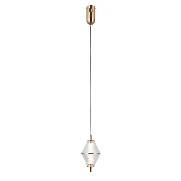 Italux PND-34395-1-HBR LED závesné stropné svietidlo Fuente | 5W LED | 422lm | 3000K