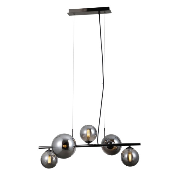 Italux PND-406007-5A-BCR závesné stropné svietidlo Canello | 5x5W G9