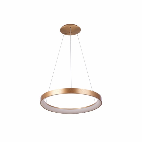 Italux PND-53675-048RPC-GD LED závesné stropné svietidlo Vico | 38W integrovaný LED zdroj | 4000lm | 3000+4000K