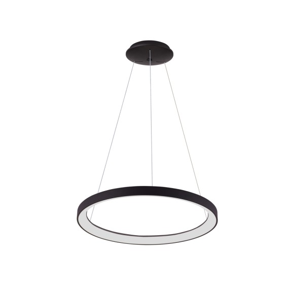 Italux PND-53675-058RPC-BK LED závesné stropné svietidlo Vico | 48W integrovaný LED zdroj | 4000lm | 3000+4000K