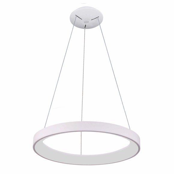 Italux PND-53675-078RPC-WH LED závesné stropné svietidlo Vico | 60W integrovaný LED zdroj | 800lm | 3000+4000K