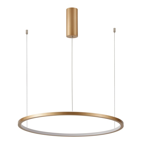 Italux PND-56135B-100RPP-GD LED závesné stropné svietidlo Vinola | 58W integrovaný LED zdroj | 1100lm | 3000+4000K