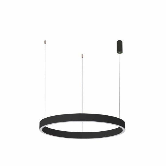 Italux PND-56215-060RPP-BK LED závesné stropné svietidlo Brasco Down | 40W integrovaný LED zdroj | 2300lm | 3000+4000K