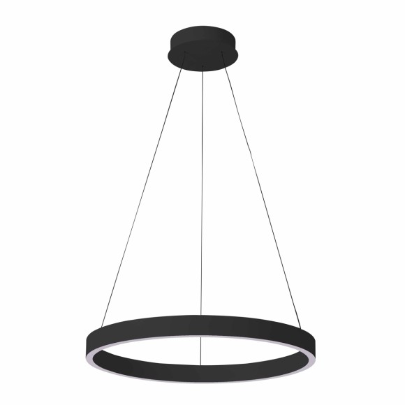 Italux PND-56215-080RPC-BK LED závesné stropné svietidlo Brasco Down | 60W integrovaný LED zdroj | 3000lm | 3000+4000K