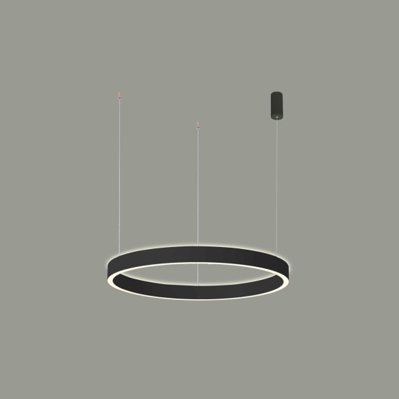 Italux PND-56215D-060RPP-BK LED závesné stropné svietidlo Brasco Up Down | 60W integrovaný LED zdroj | 2800lm | 3000+4000K