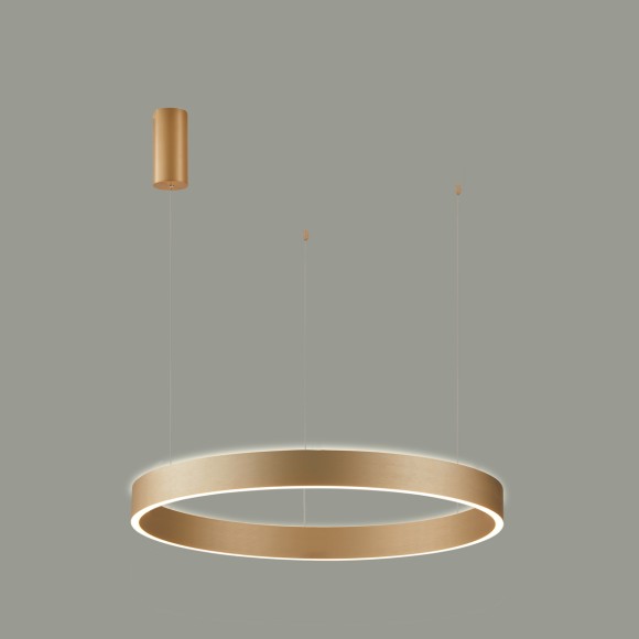 Italux PND-56215D-080RPP-GD LED závesné stropné svietidlo Brasco Up Down | 80W integrovaný LED zdroj | 4000lm | 3000+4000K