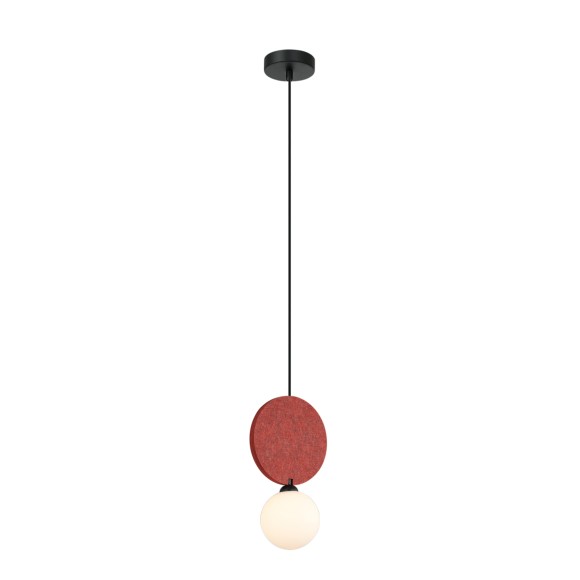 Italux PND-59779-1M-RED závesné stropné svietidlo Andrea G9
