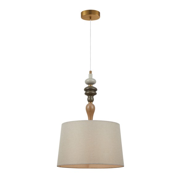 Italux PND-84678A-AB závesné stropné svietidlo Moren E27