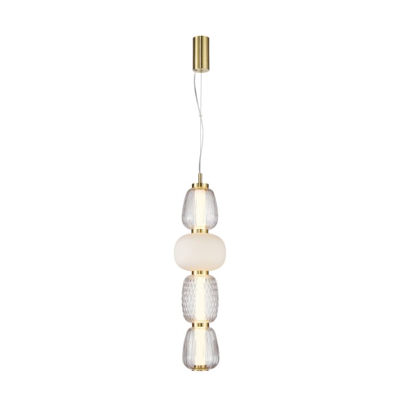 Italux PND-98374-32W-GD LED závesné stropné svietidlo Eris | 32W LED | 4448lm | 3000K
