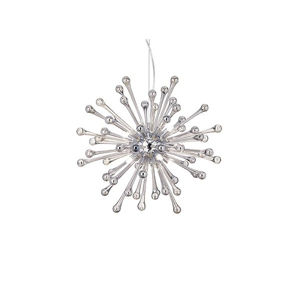 závesné svietidlo - luster Ideal lux PAULINE 8x40W G9 - biela