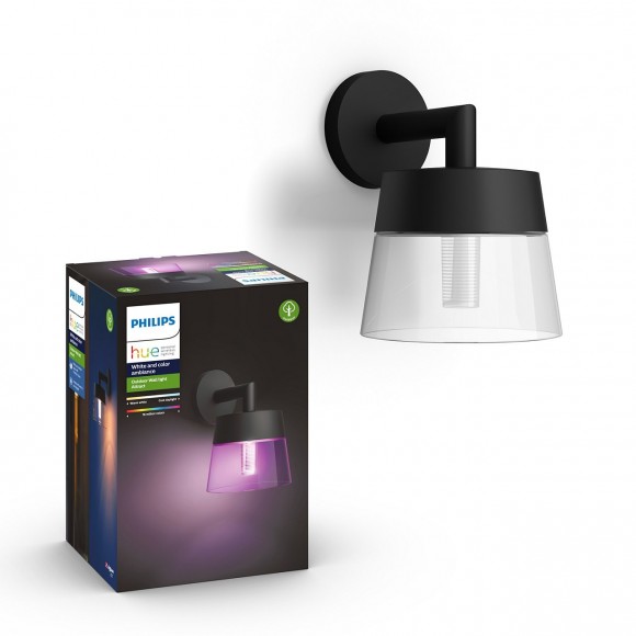 Philips Hue 17461/30 / P7 LED vonkajšie nástenné svietidlo Attract 1x8W | RGB - White and Color Ambiance
