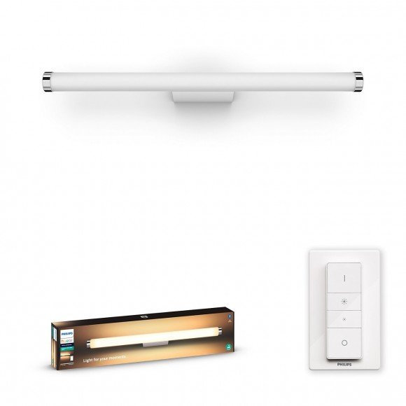 Philips Hue 34182/31/P6 LED nástenné kúpeľňové svietidlo nad zrkadlo Adore 1x20W | 1750lm | 2200-6500K - White Ambience