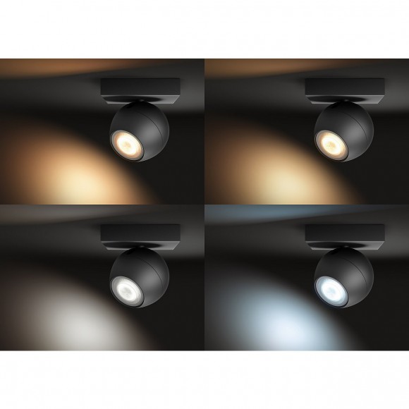 LED bodové svietidlo Hue Buckram + ovládač Philips HUE 1x3,5W - 50471/30 / P7