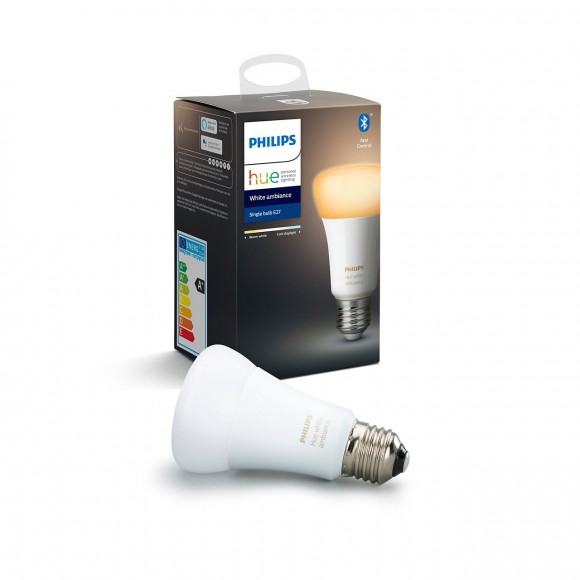 Philips Hue 8718699673147 LED žiarovka 1x8,5W | E27 | 2200-6500K - Bluetooth, White Ambiance