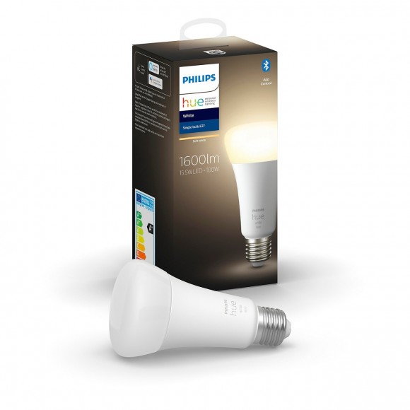Philips Hue 8718699747992 LED inteligentná žiarovka 1x15,5W | E27 | 2700K - Bluetooth