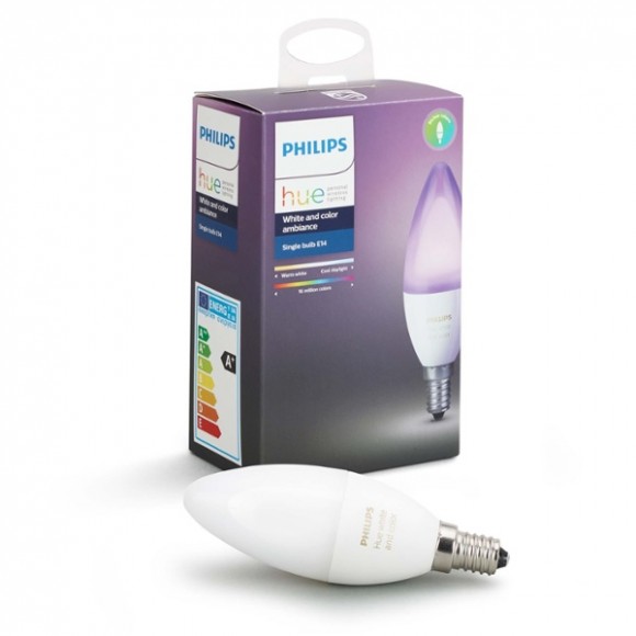 Philips Hue 10144166 LED žiarovka 1x6W | E14 | RGB - White and Color Ambiance