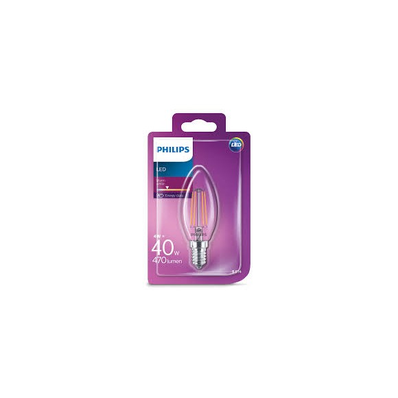 Philips 101383302 LED žiarovka Classic 1x4W | E14 | 2700K