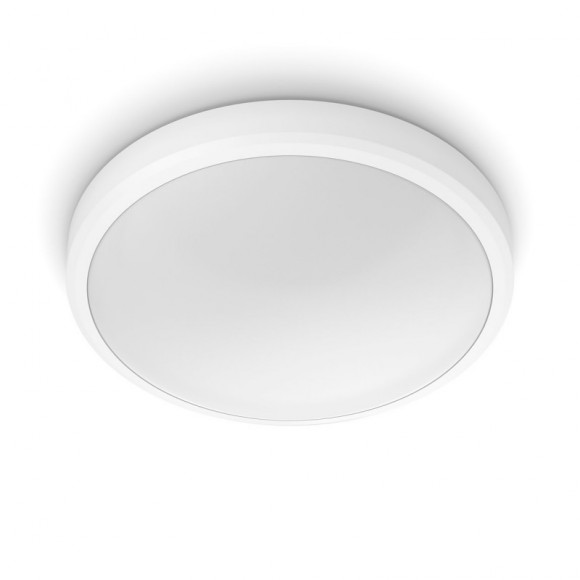 Philips Doris CL257 LED kúpeľňové stropné svietidlo 1x6W | 640lm | 4000K | IP44 - ochrana EyeComfort, nikel