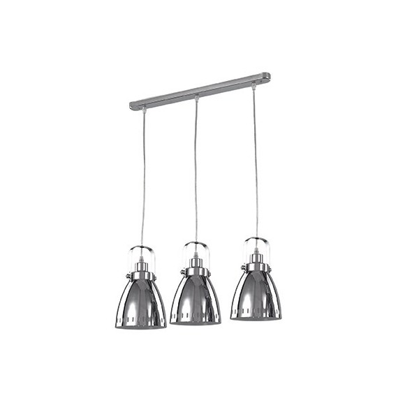 závesné svietidlo - luster Ideal lux PRESA 3x60W E27 - chróm