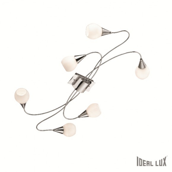 Ideal Lux 073460 bodové stropné svietidlo Melfi 6x40W | E14