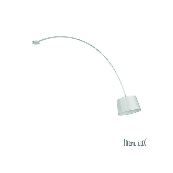 prisadené stropné svietidlo lampa Ideal lux dorsale 1x60W E27 - biela
