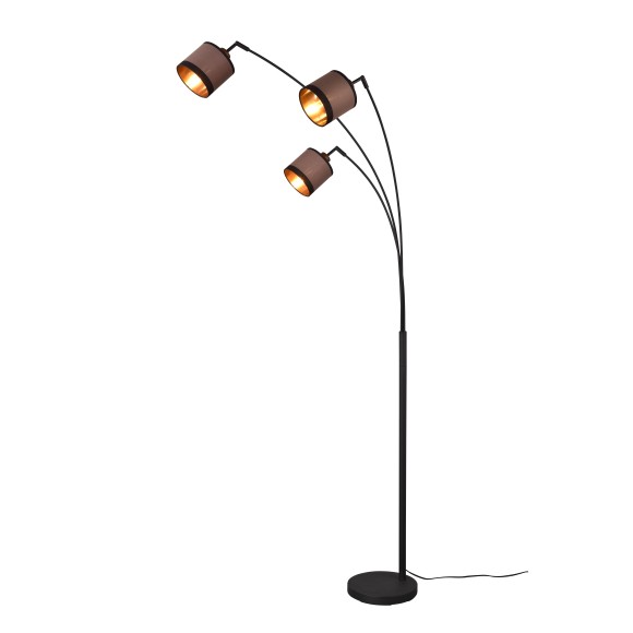 Trio R41553041 stojacia lampa Davos | 3x10W E14