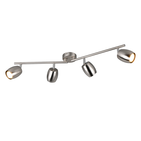 Trio TR86264007 bodové stropné svietidlo NANCY  | 35W GU10 | kovová