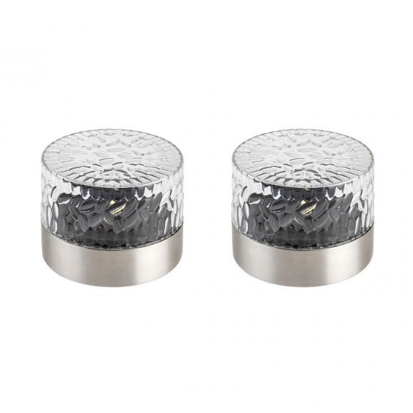 Rabalux 7010 2x LED vonkajšia solárna stolná lampa Lentula 1x0,5W | 10lm | 3000K