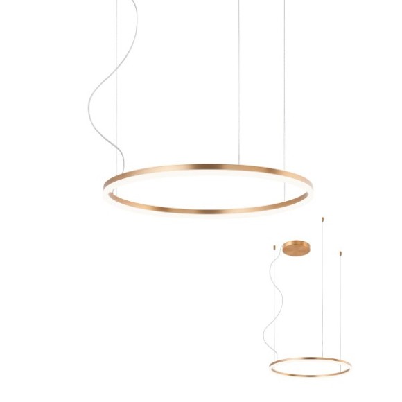 Redo 01-1711-TRIAC LED závesné stropné svietidlo TRIAC ORBIT | 42W integrovaný LED zdroj | 3568lm | 3000K