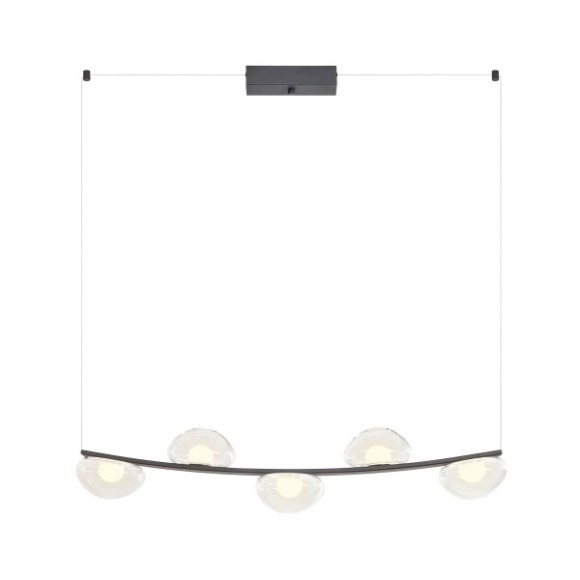 Redo 01-3244 LED závesné stropné svietidlo SINCLAIR  | 35W integrovaný LED zdroj | 2468lm | 3000K